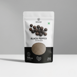 Premium Malabar Black Pepper Powder - Finely Ground for Instant Flavor
